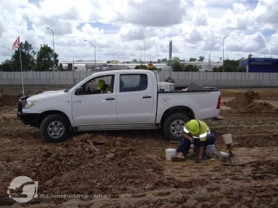 Supervisors can easily record significant locations such as soil tests.
