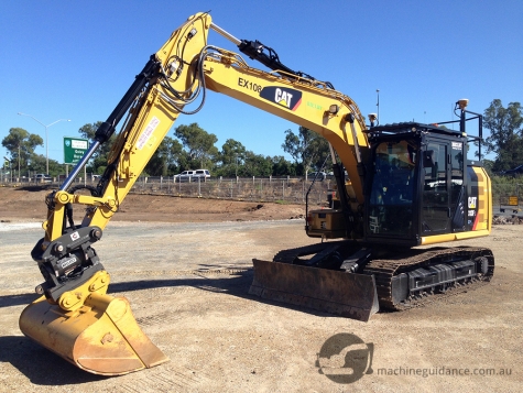 Beilby - Trimble Earthworks Excavator 